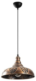 Lustră bronz cu abajur din metal ø 31 cm Chandelier – Opviq lights