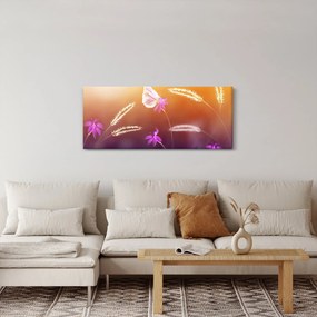 Tablou - Fluture roz (120x50 cm)
