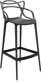 Scaun pentru bar MASTERS, î. 75 cm, diferite culori - Kartell Culoare: negru