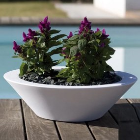 Ghiveci plante design decorativ modern exterior / interior CENTRE POT 80x24cm