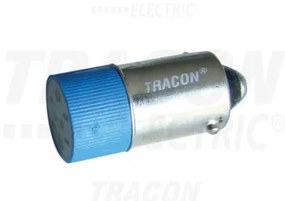 Bec led semnalizare bleo BA9S 230V AC/DC NYGL-ACDC230B Tracon
