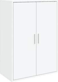 vidaXL Dulap, alb, 60x31x84 cm, lemn prelucrat