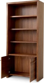 Vitrina design LUX, Furnir de nuc, Charford