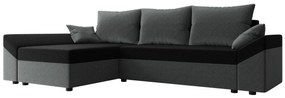 Colțar Memphis 130Cutie de pat, 244x138x82cm, 88 kg, Picioare: Plastic