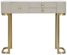 Mauro Ferretti Consola Cu 3 Sertare Beauty cm 100X40X80 | Aosom Romania