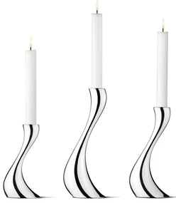 Set de sfeșnice Cobra, 3 buc - Georg Jensen