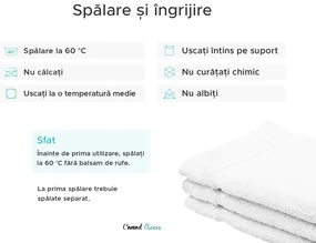 Prosop de maini Classic mic 30x50 cm albastru, 100% bumbac