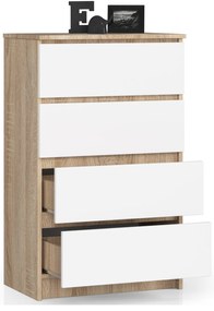 Comodă Kadir TYP2 (stejar sonoma + Alb). 1068673