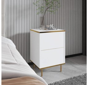Noptieră Butobo (alb + auriu). 1094430
