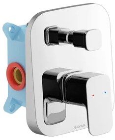 Ravak X070136 - Baterie de duș FREE pentru montaj încastrat, crom lucios