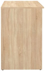 Birou cu blat cu aspect de lemn de stejar 50x115 cm Oxford – TemaHome