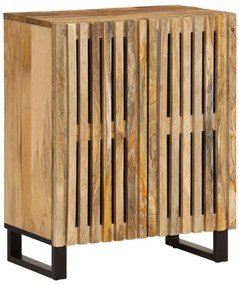 vidaXL Dulap, 60x34x75 cm, lemn masiv de mango brut