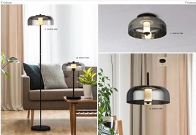 Pendul LED, Lustra suspendata design nordic Frisbee 59803-1SM SRT