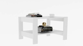 Măsuță de cafea Dokimu (alb) . 1093137