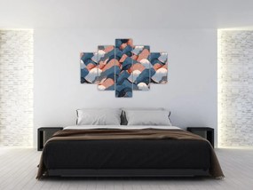 Tablou - Valuri și dealuri (150x105 cm)