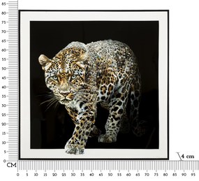 Mauro Ferretti Pictura pe Pânză Jaguar cu Cadru -B- cm 82x4x81 | Aosom Romania