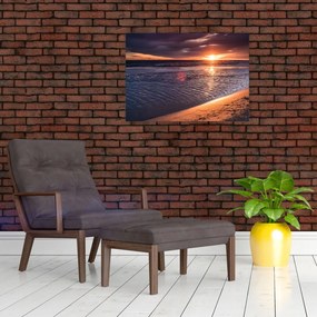 Tablou cu apus de soare (70x50 cm)
