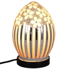 Lampa de masa Mozaic Flower h 21,5 cm