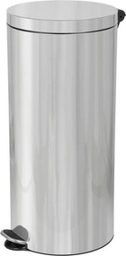 Alda Coș de gunoi cu pedală Soft Close Freedom Fresh 30 l, oțel inoxidabil lucios, 30 l