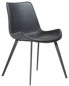 Scaun din piele artificială DAN–FORM Denmark Hype , negru