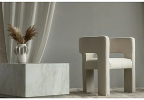 Fotoliu design bej deschis ALPAH LOOP