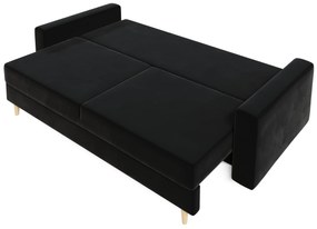 Canapea două locuri Serene (Negru). 1056860