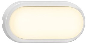 Aplica LED de perete sau tavan cu protectie IP54 Cuba Bright Oval 2019191001 NL