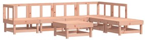 3186408 vidaXL Set mobilier de grădină, 7 piese, lemn masiv douglas