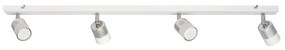Spot LED TUBSSON 4xGU10/4,8W/230V alb/crom lucios