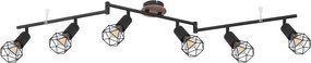 Globo 54802S-6H - Lampă spot XARA 6xE14/40W/230V