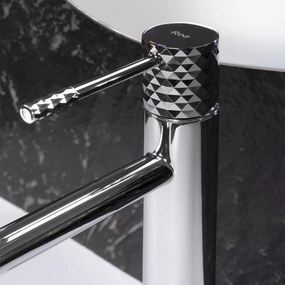 Baterie pentru lavoar Rea Lungo Diamond Crom