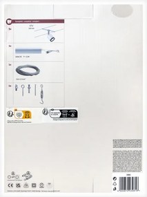 Paulmann 3981 - Set 5xLED/4W sistem complet cu cablu TUBE 230V
