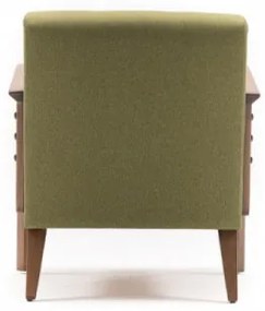 Fotoliu Kemer, Poliester, Verde