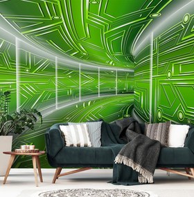 Fototapet - Coridor verde (152,5x104 cm)