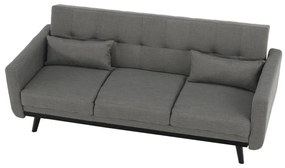Canapea extensibilă, gri, ARKADIA+C328