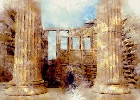 Tablou pe sticlă - Erechtheion, Atena, Grecia (70x50 cm)