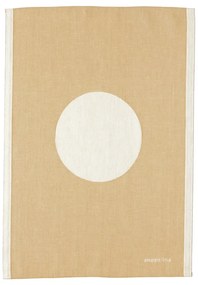 Prosop de vase din amestec de in 46x66 cm Vera Ochre – Pappelina