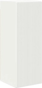 vidaXL Dulap TV de perete Pe perete Alb 30 x 31 x 80 cm Lemn compozit