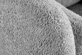 Canapea moderna, Tesatura Boucle, Gri, ART DECO 200cm, A-44508 VC