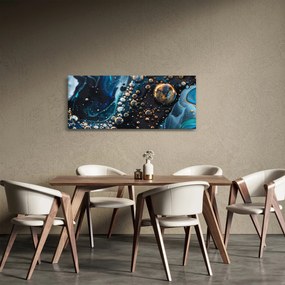 Tablou - Picături de cerneală (120x50 cm)
