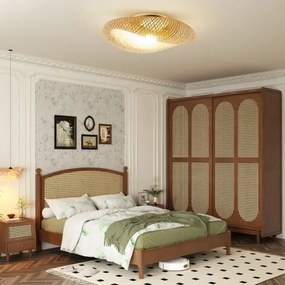 Immax 08299L - Lampă de tavan BOHO HILO 1xE27/40W/230V Ø 80 cm