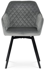 Set de scaune de sufragerie DCH-425 GREY4, 2 buc.