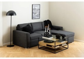 Masă de cafea ZEIN stejar/negru