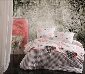 Set lenjerie de pat din bumbac satinat 2 persoane
