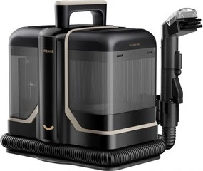 La mâna a doua: Aspirator cu spalare pentru covoare si tapiterie Dreame N10, 450 W, 12000 Pa, 1,6/0,75 L, Cu apa caldă pana la 60°C, Autocuratare, Negru