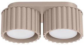 Sollux SL.1818 - Spot AURA cu 2 socluri GX53, 10 W, 230 V, taupe