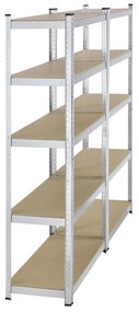 Jusky Set 2 rafturi - 180x90x40 cm