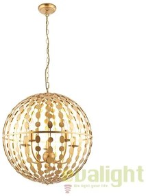 Lustra eleganta aurie, design modern Alvah 56cm 72798 EN