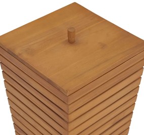 Cos de rufe, 30 x 30 x 45 cm, lemn masiv de tec