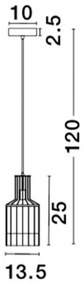 Pendul design modern Carter NVL-9001703